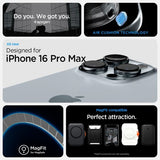 Spigen iPhone 16 Pro Max Deksel Ultra Hybrid Zero One MagFit Svart