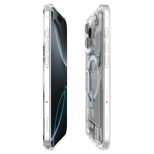 Spigen iPhone 16 Pro Max Deksel Ultra Hybrid Zero One MagFit Hvit