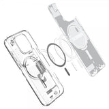 Spigen iPhone 16 Pro Max Deksel Ultra Hybrid Zero One MagFit Hvit