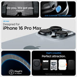 Spigen iPhone 16 Pro Max Deksel Ultra Hybrid Zero One MagFit Hvit