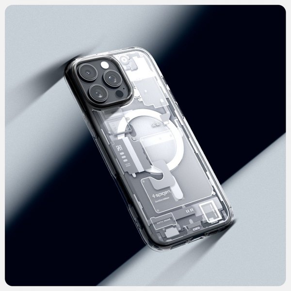 Spigen iPhone 16 Pro Max Deksel Ultra Hybrid Zero One MagFit Hvit