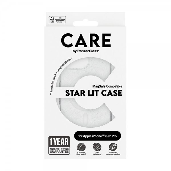 CARE by PanzerGlass iPhone 16 Pro Max Deksel Urban Combat MagSafe Star Lit