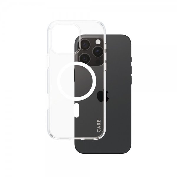 CARE by PanzerGlass iPhone 16 Pro Max Deksel Urban Combat MagSafe Hvit