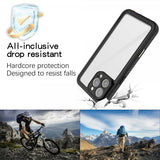 Redpepper iPhone 16 Pro Max Deksel Vanntett IP68 Svart