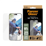 PanzerGlass iPhone 16 Pro Max Skjermbeskytter Classic Fit EasyAligner