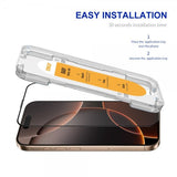 ENKAY iPhone 16 Pro Max Skjermbeskytter Monteringsramme Easy Install
