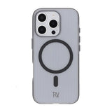 Rvelon iPhone 16 Pro Deksel Korrugerte MagSafe Svart