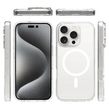 Rvelon iPhone 16 Pro Deksel TPU MagSafe Transparent