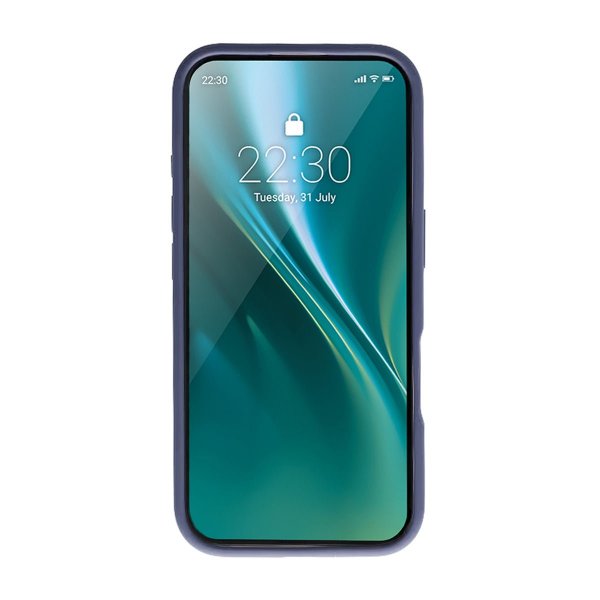 iPhone 16 Pro Deksel Silikon Blå