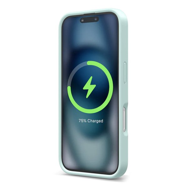 Rvelon iPhone 16 Pro Deksel Silikon MagSafe Grønn