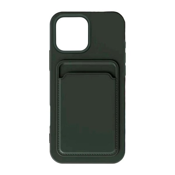 iPhone 16 Pro Deksel Kortholder Grønn