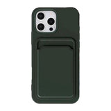 iPhone 16 Pro Deksel Kortholder Grønn