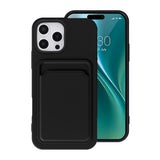 iPhone 16 Pro Deksel Kortholder Svart