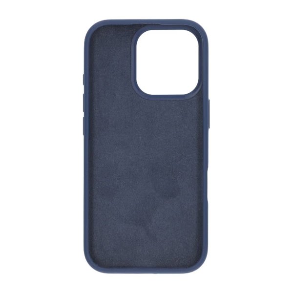 Rvelon iPhone 16 Pro Deksel Silikon Blå