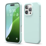 Rvelon iPhone 16 Pro Deksel Silikon Grønn