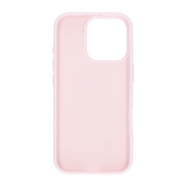 Rvelon iPhone 16 Pro Deksel Silikon Rosa