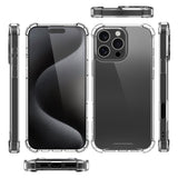 iPhone 16 Pro Deksel Støtsikker Transparent