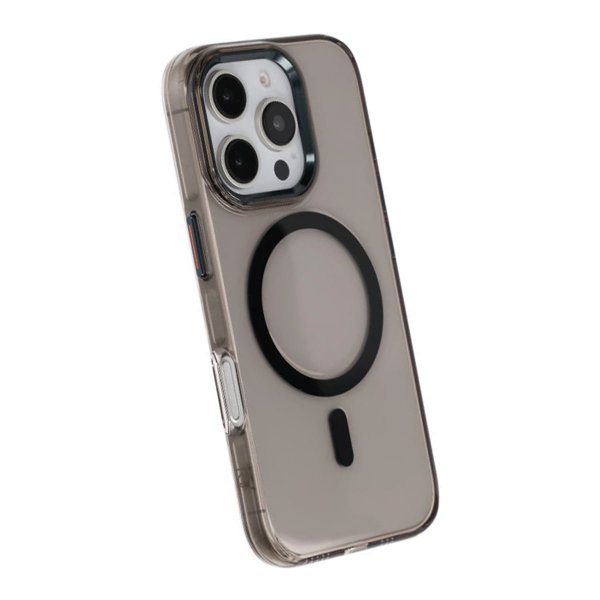 Rvelon iPhone 16 Pro Deksel TPU MagSafe Svart