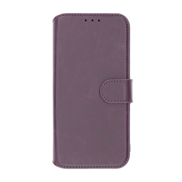 Rvelon iPhone 16 Pro Etui Detachable Wallet Case Lilla