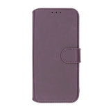 Rvelon iPhone 16 Pro Etui Detachable Wallet Case Lilla