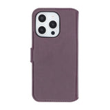 Rvelon iPhone 16 Pro Etui Detachable Wallet Case Lilla