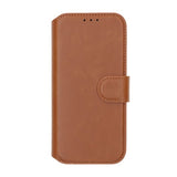 Rvelon iPhone 16 Pro Etui 4 Kortlomme MagSafe Brun