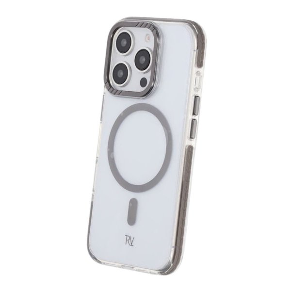 Rvelon iPhone 16 Pro Deksel TPU MagSafe Grå