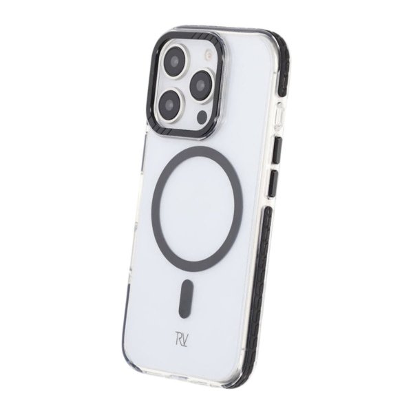 Rvelon iPhone 16 Pro Deksel TPU MagSafe Svart