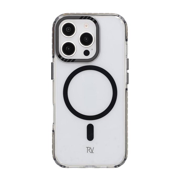 Rvelon iPhone 16 Pro Deksel TPU MagSafe Svart