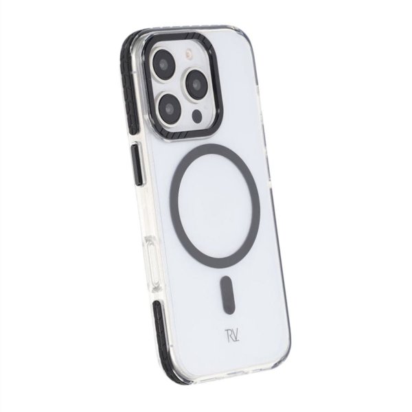 Rvelon iPhone 16 Pro Deksel TPU MagSafe Svart