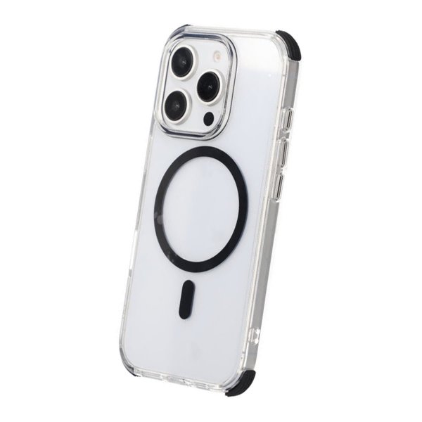 Rvelon iPhone 16 Pro Deksel TPU MagSafe Svart