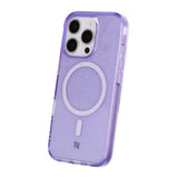 Rvelon iPhone 16 Pro Deksel Glitter MagSafe Lilla