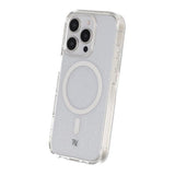 Rvelon iPhone 16 Pro Deksel Glitter MagSafe Hvit