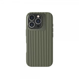 Nudient iPhone 16 Pro Deksel Bold MagSafe Olive Green