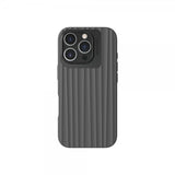 Nudient iPhone 16 Pro Deksel Bold MagSafe Storm Black