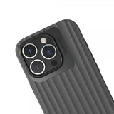 Nudient iPhone 16 Pro Deksel Bold MagSafe Storm Black