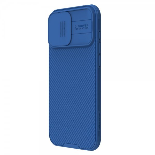 Nillkin iPhone 16 Pro Deksel CamShield Pro MagSafe Blå