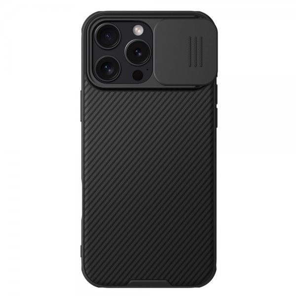 Nillkin iPhone 16 Pro Deksel CamShield Pro MagSafe Svart