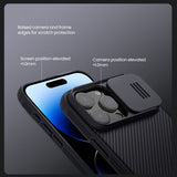 Nillkin iPhone 16 Pro Deksel CamShield Pro MagSafe Svart