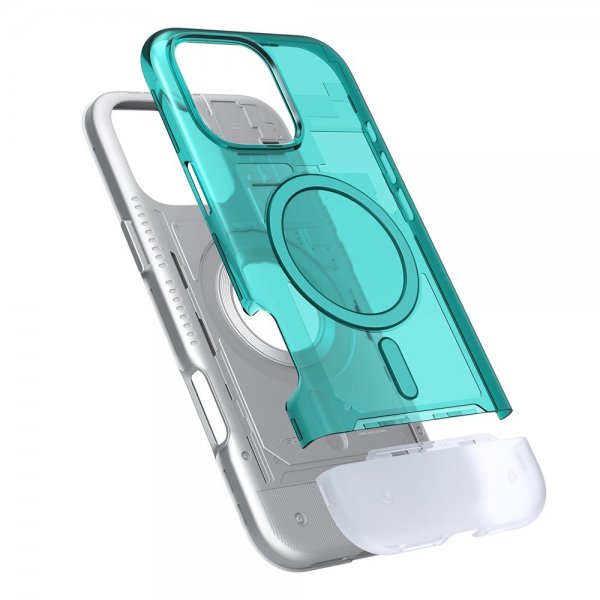 Spigen iPhone 16 Pro Deksel Classic C1 MagFit Bondi Blue