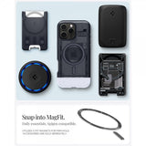 Spigen iPhone 16 Pro Deksel Classic C1 MagFit Graphite