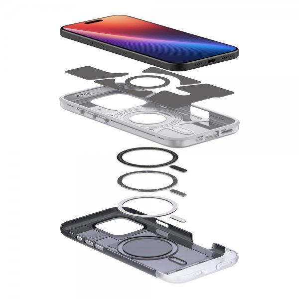 Spigen iPhone 16 Pro Deksel Classic C1 MagFit Graphite