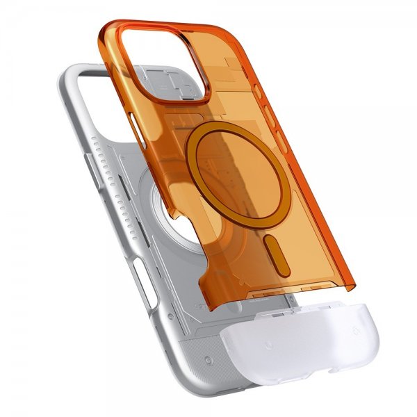 Spigen iPhone 16 Pro Deksel Classic C1 MagFit Tangerine