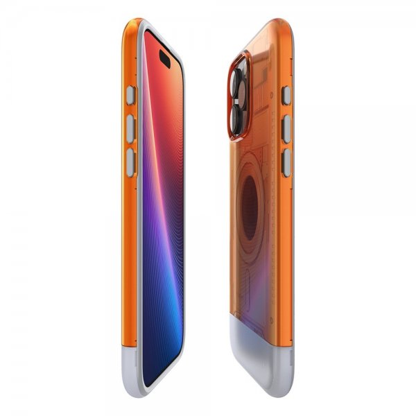 Spigen iPhone 16 Pro Deksel Classic C1 MagFit Tangerine