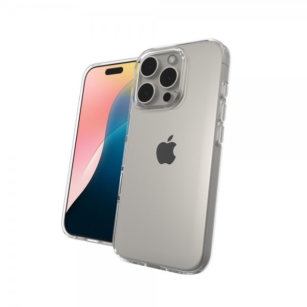 Zagg iPhone 16 Pro Deksel Crystal Palace Lite Transparent