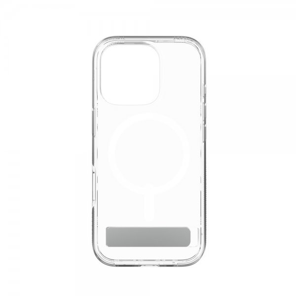 Zagg iPhone 16 Pro Deksel Crystal Palace Snap Kickstand Transparent