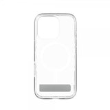 Zagg iPhone 16 Pro Deksel Crystal Palace Snap Kickstand Transparent