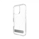 Zagg iPhone 16 Pro Deksel Crystal Palace Snap Kickstand Transparent