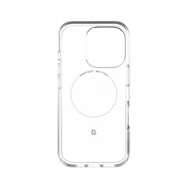 Zagg iPhone 16 Pro Deksel Crystal Palace Snap Transparent
