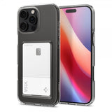 Spigen iPhone 16 Pro Deksel Crystal Slot Crystal Clear